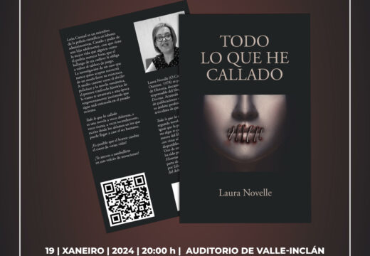 O novo libro de Laura Novelle presentarase na Pobra no 19 de xaneiro